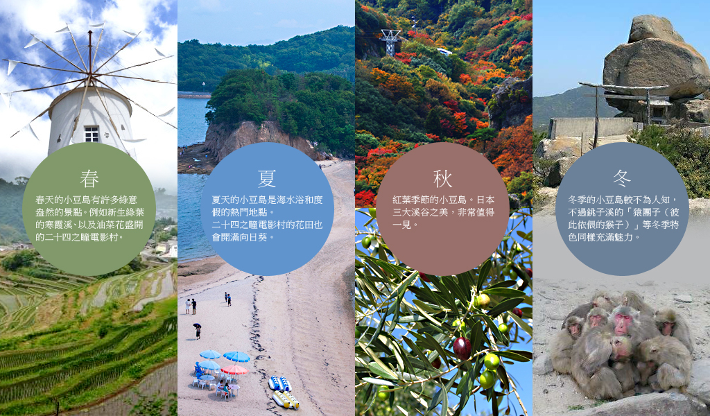 欣賞小豆島壯麗的自然景觀